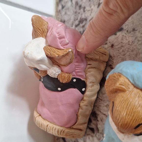 🐰 Pepi Ware set of 14 collectible rabbit figurines from the 70s - Picture 16 of 17